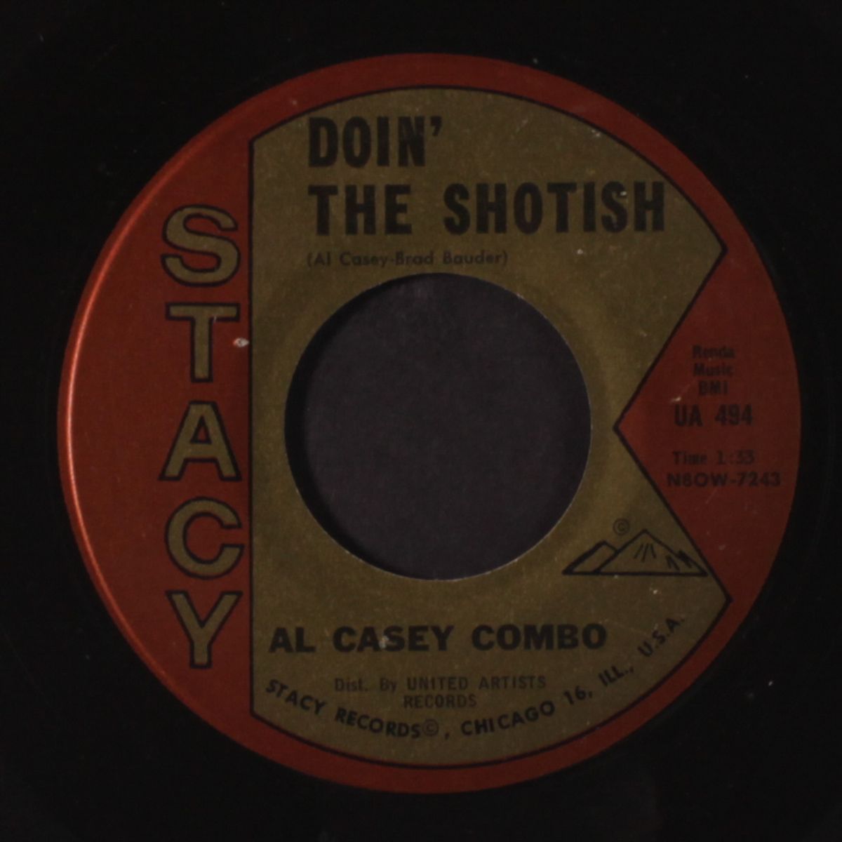 jivin' around / doin' the shotfish by AL CASEY COMBO