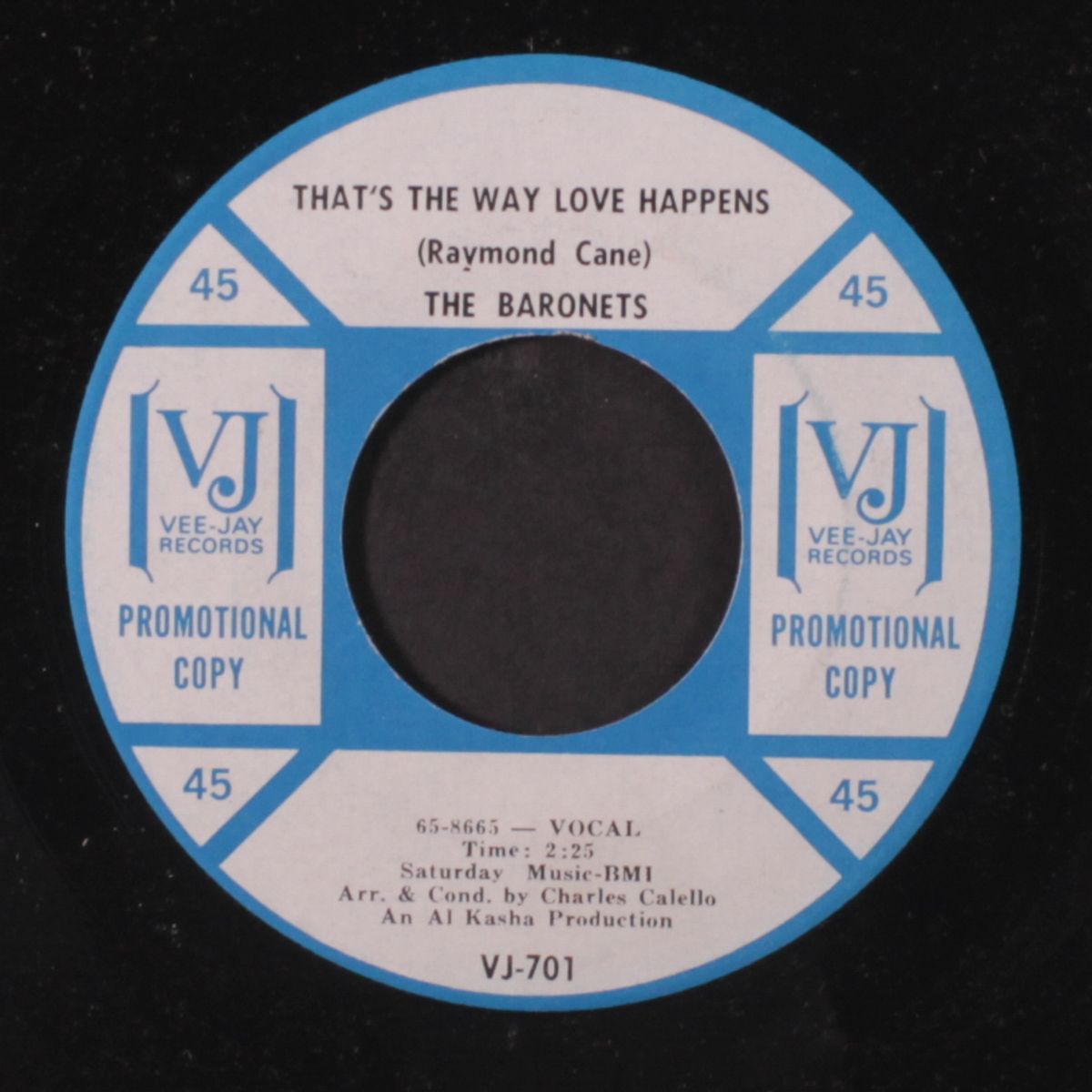mine all mine / that's the way love happens by BARONETS