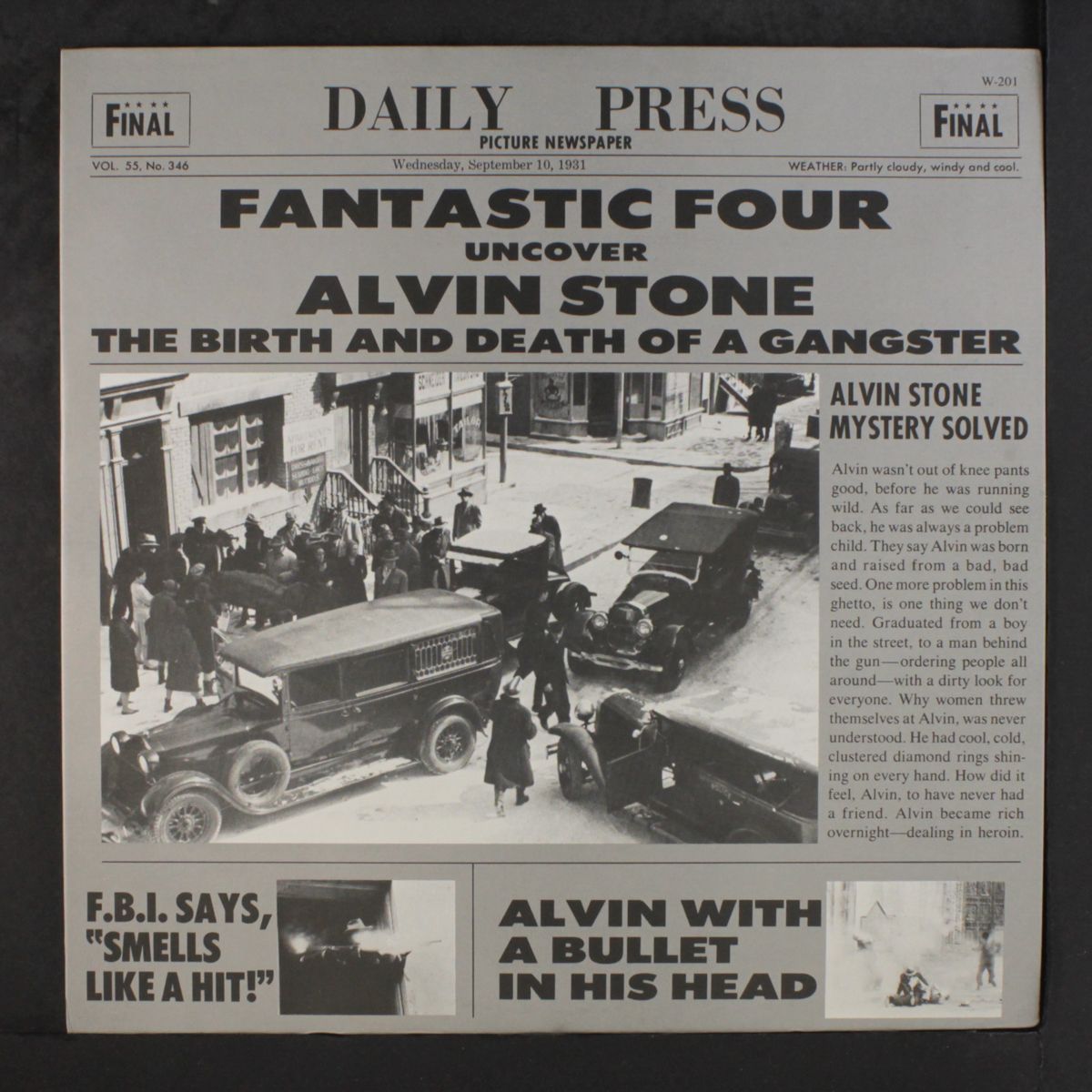 alvin stone-the birth & death of... by FANTASTIC FOUR