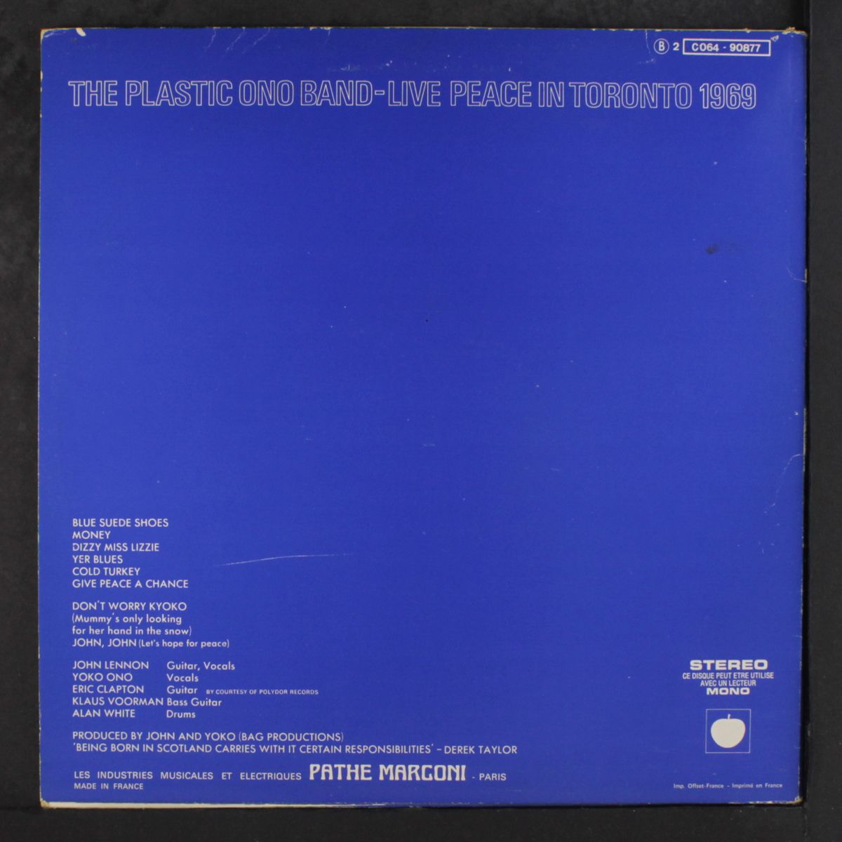 live peace in toronto 1969 by PLASTIC ONO BAND