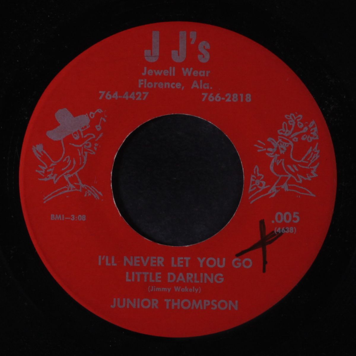 sally ann from paris, france / i'll never let you go by JUNIOR THOMPSON