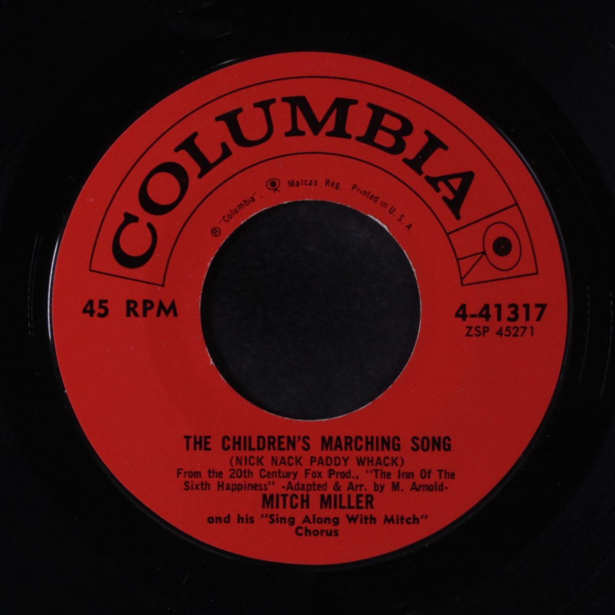 the children's marching song by MITCH MILLER