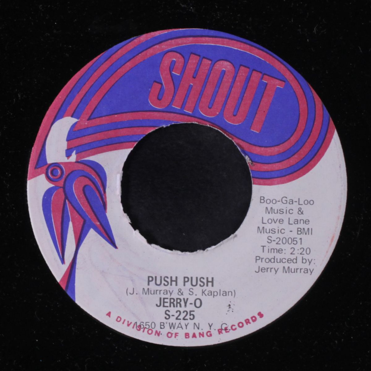 funky boo-ga-loo / push push by JERRY-O