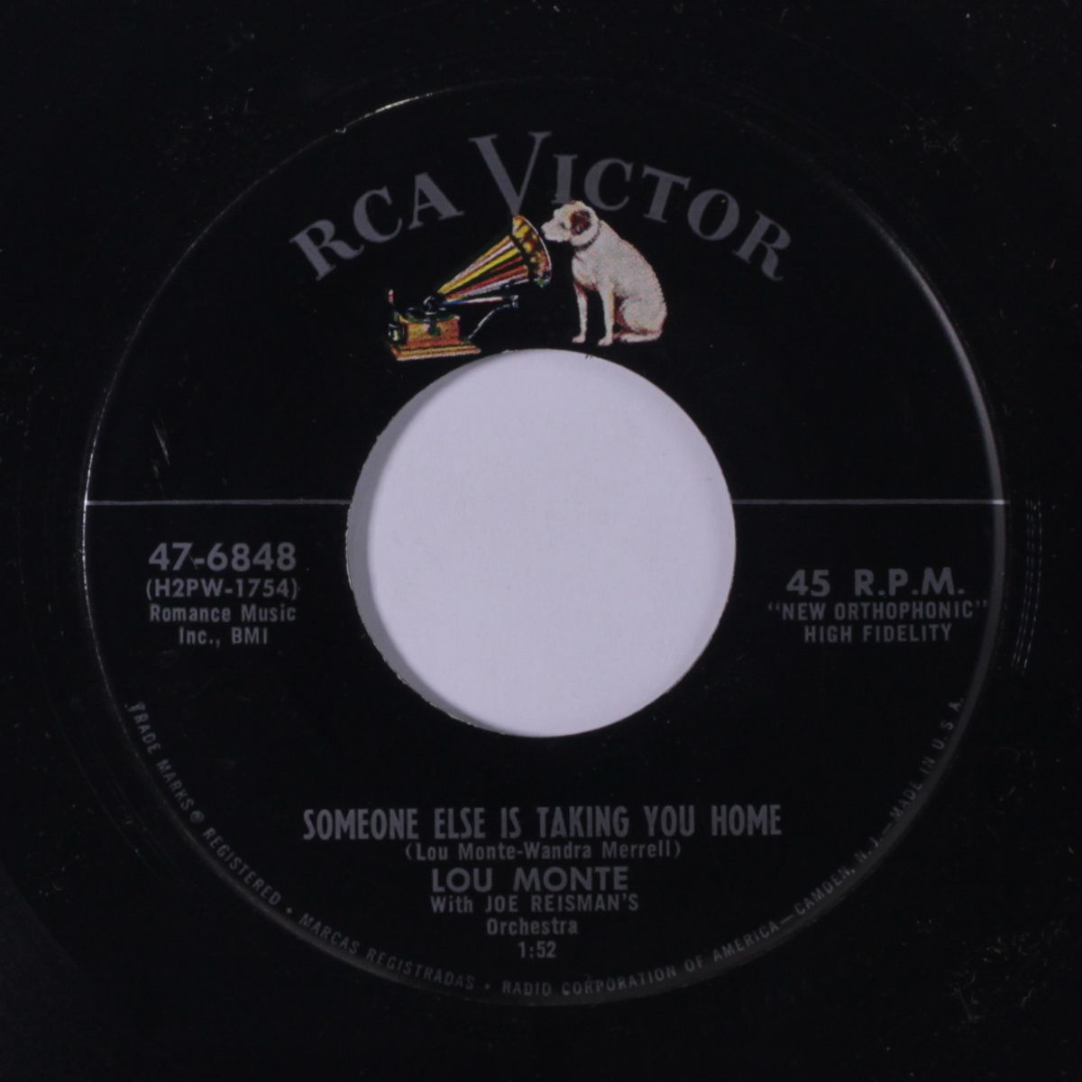 calypso italiano / someone else is taking you home by LOU MONTE