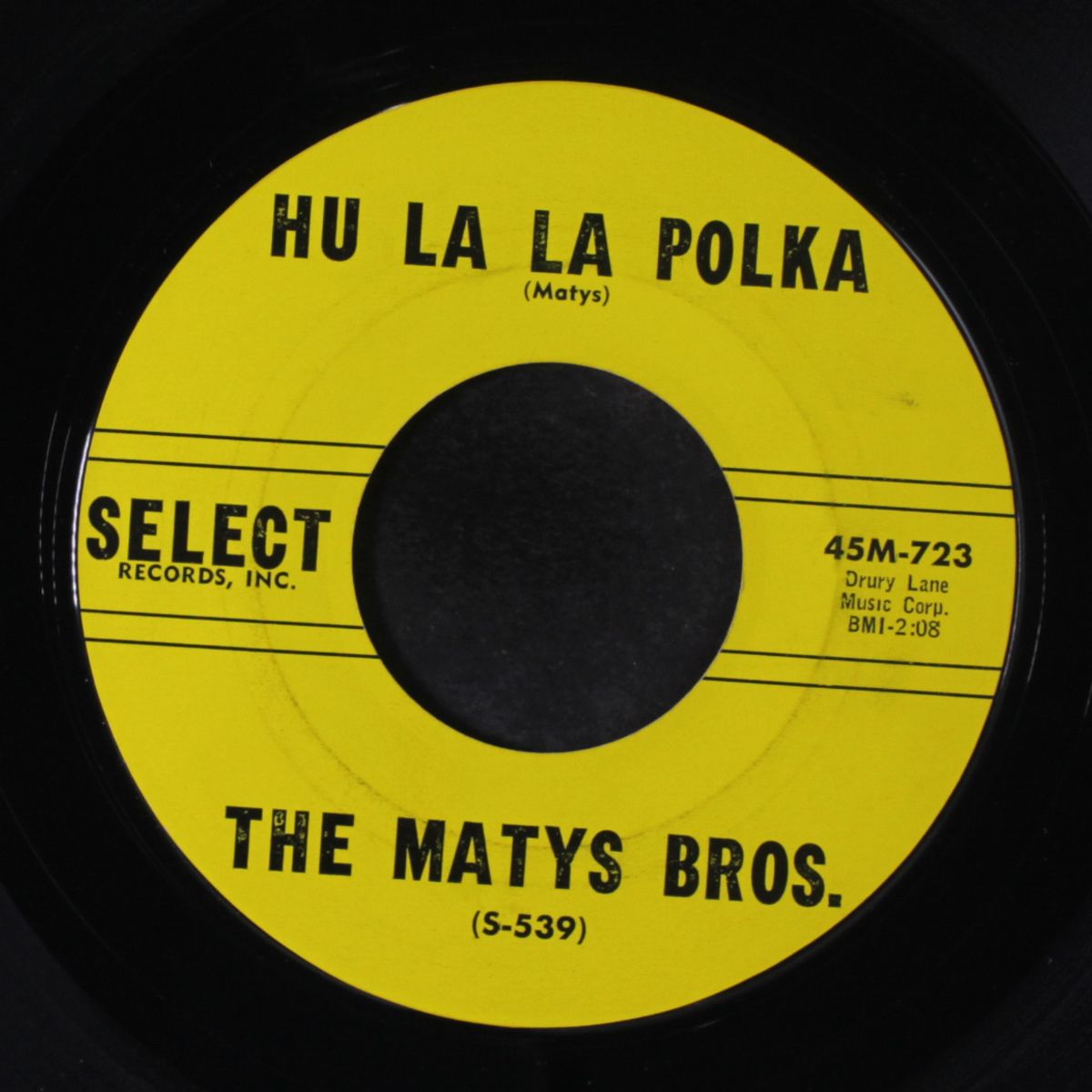 i want to see the sunshine in your smile / hu la la polka by MATYS BROTHERS