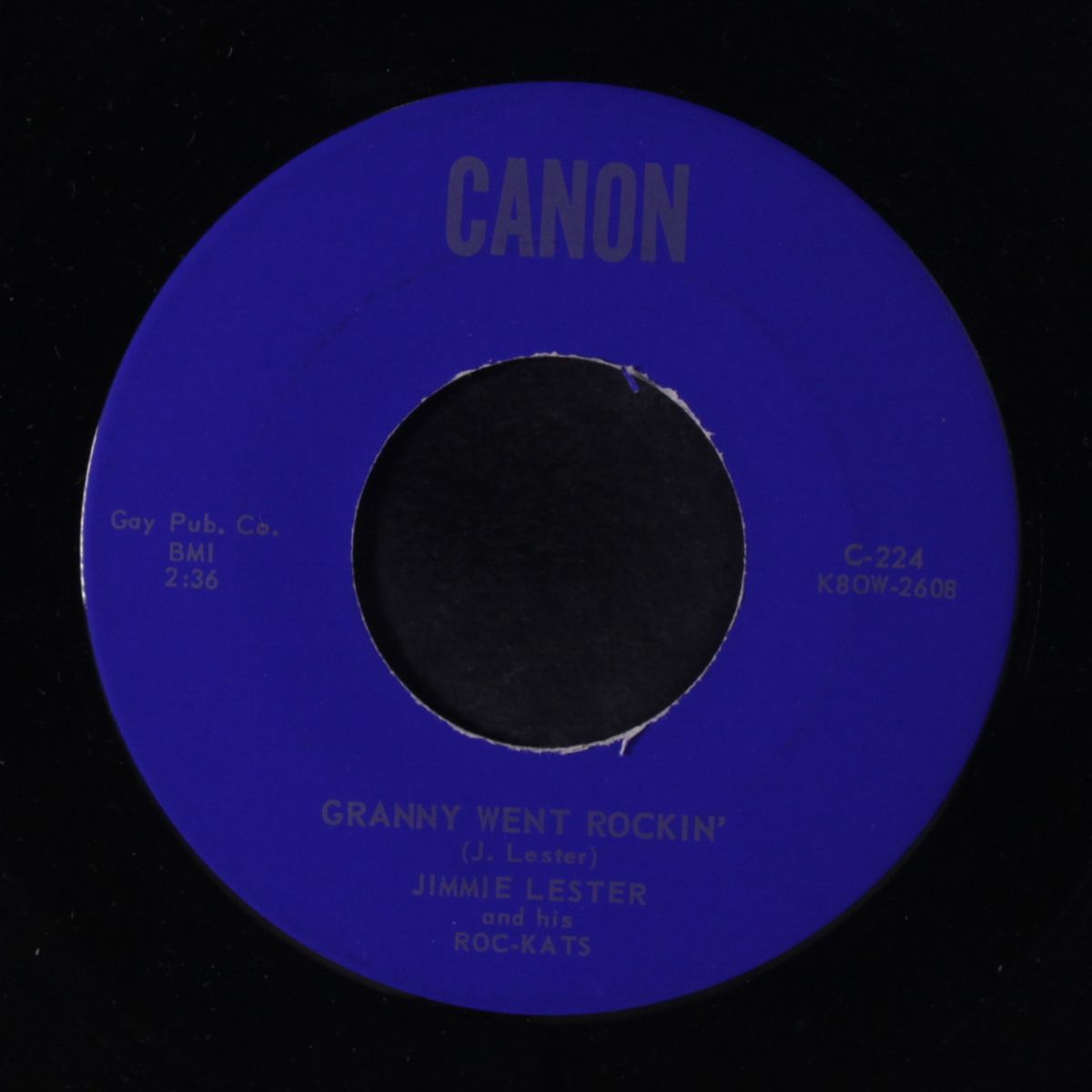 granny went rockin' / oh! barbara jean by JIMMIE LESTER