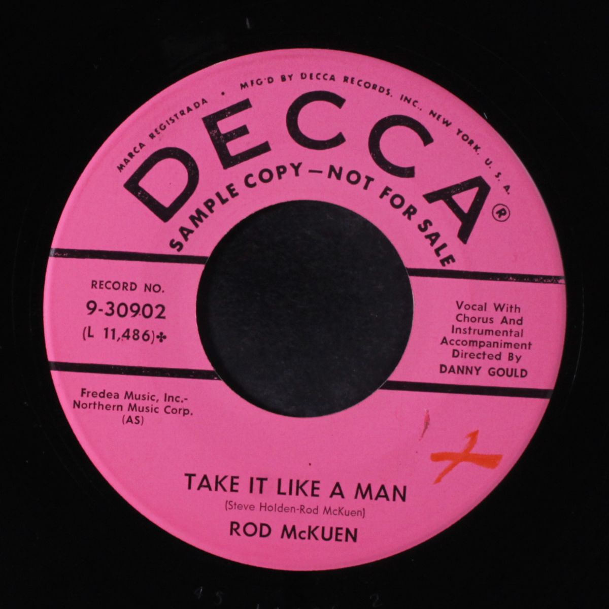sure / take it like a man by ROD MCKUEN