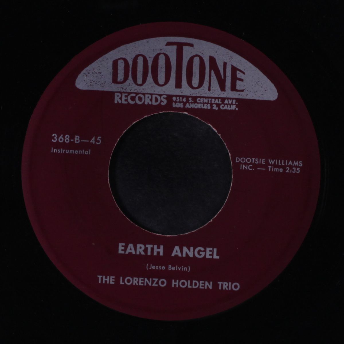 back stage / earth angel by LORENZO HOLDEN