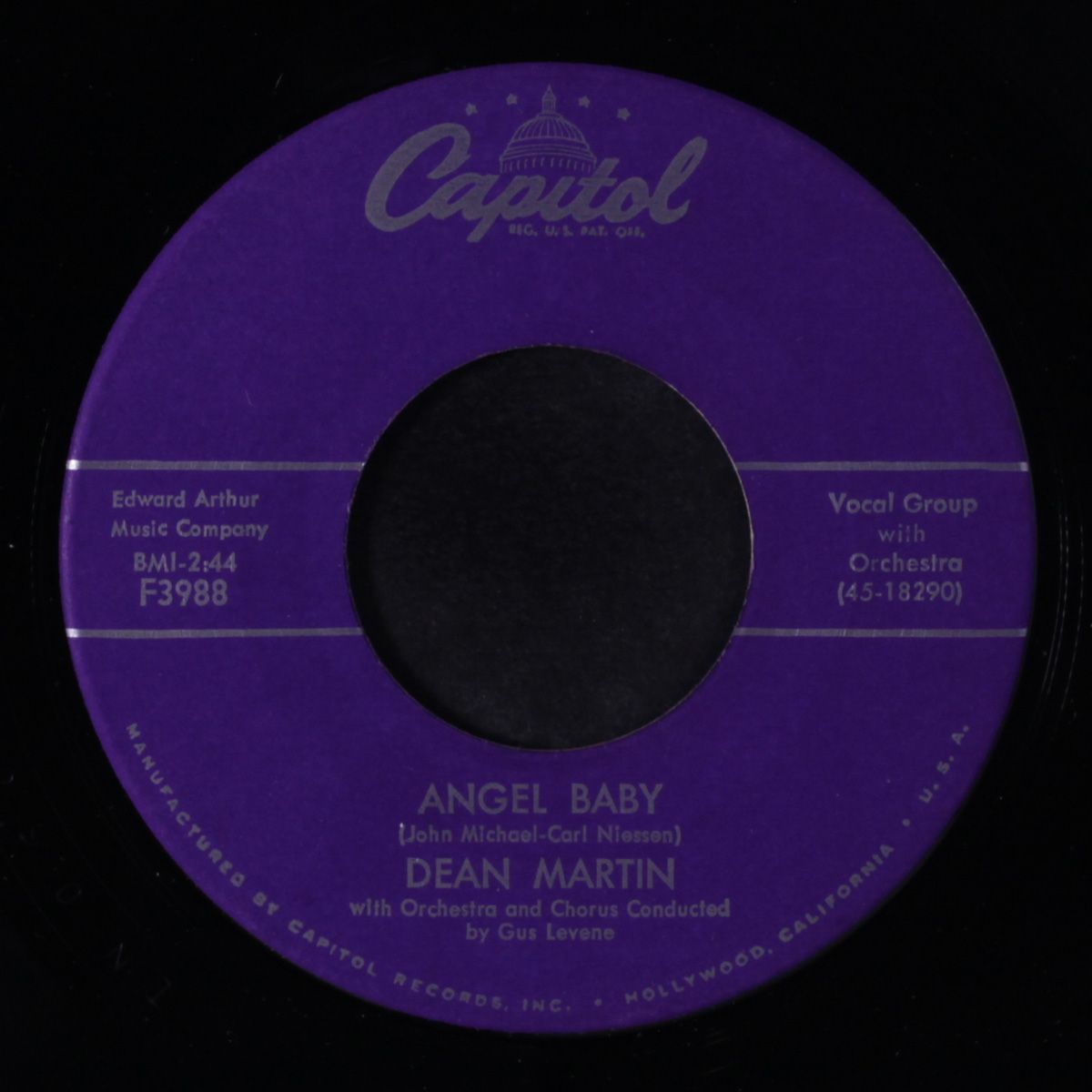 angel baby / i'll gladly make the same mistake again by DEAN MARTIN