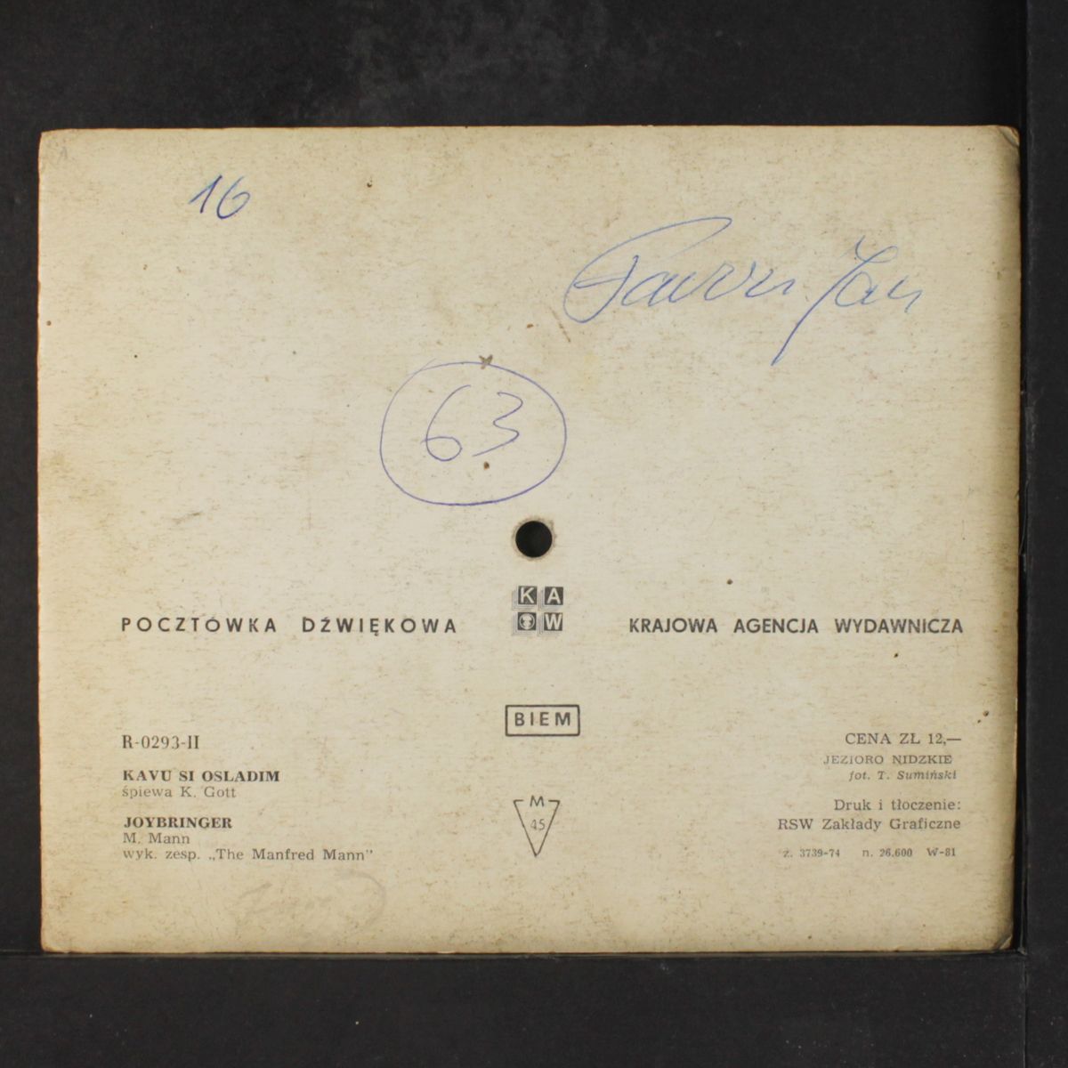 joybringer by MANFRED MANN