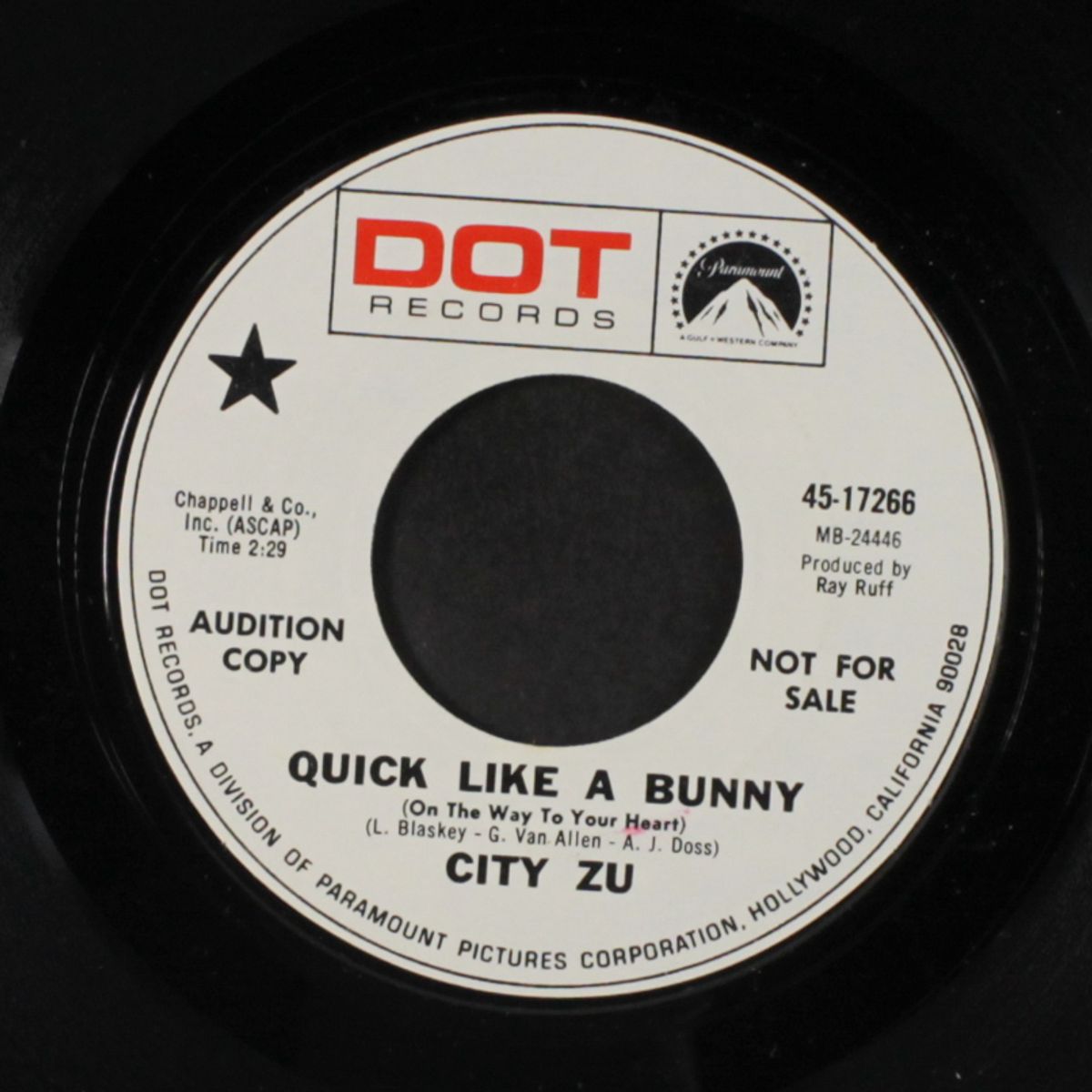 stop running away / quick like a bunny by CITY ZU
