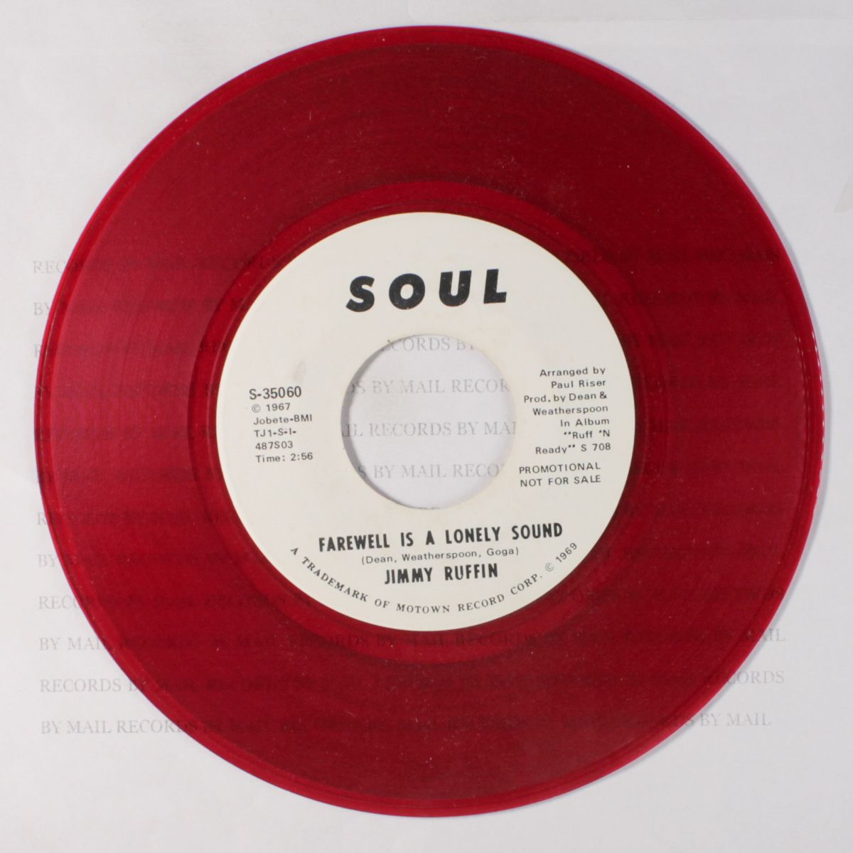 farewell is a lonely sound / same by JIMMY RUFFIN