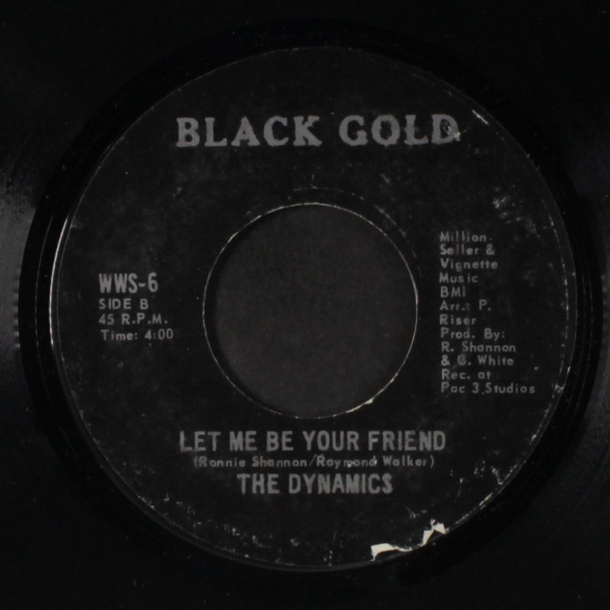 let me be your friend / voyage thru the mind by DYNAMICS