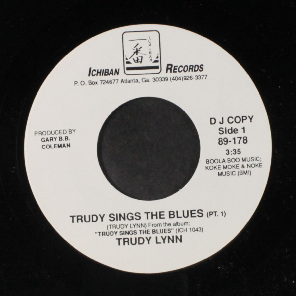 trudy sings the blues by TRUDY LYNN