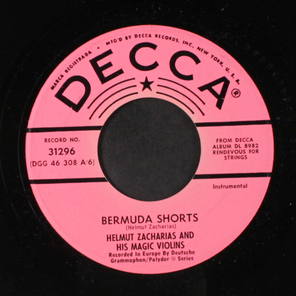 bermuda shorts / adios my love by HELMUT ZACHARIAS