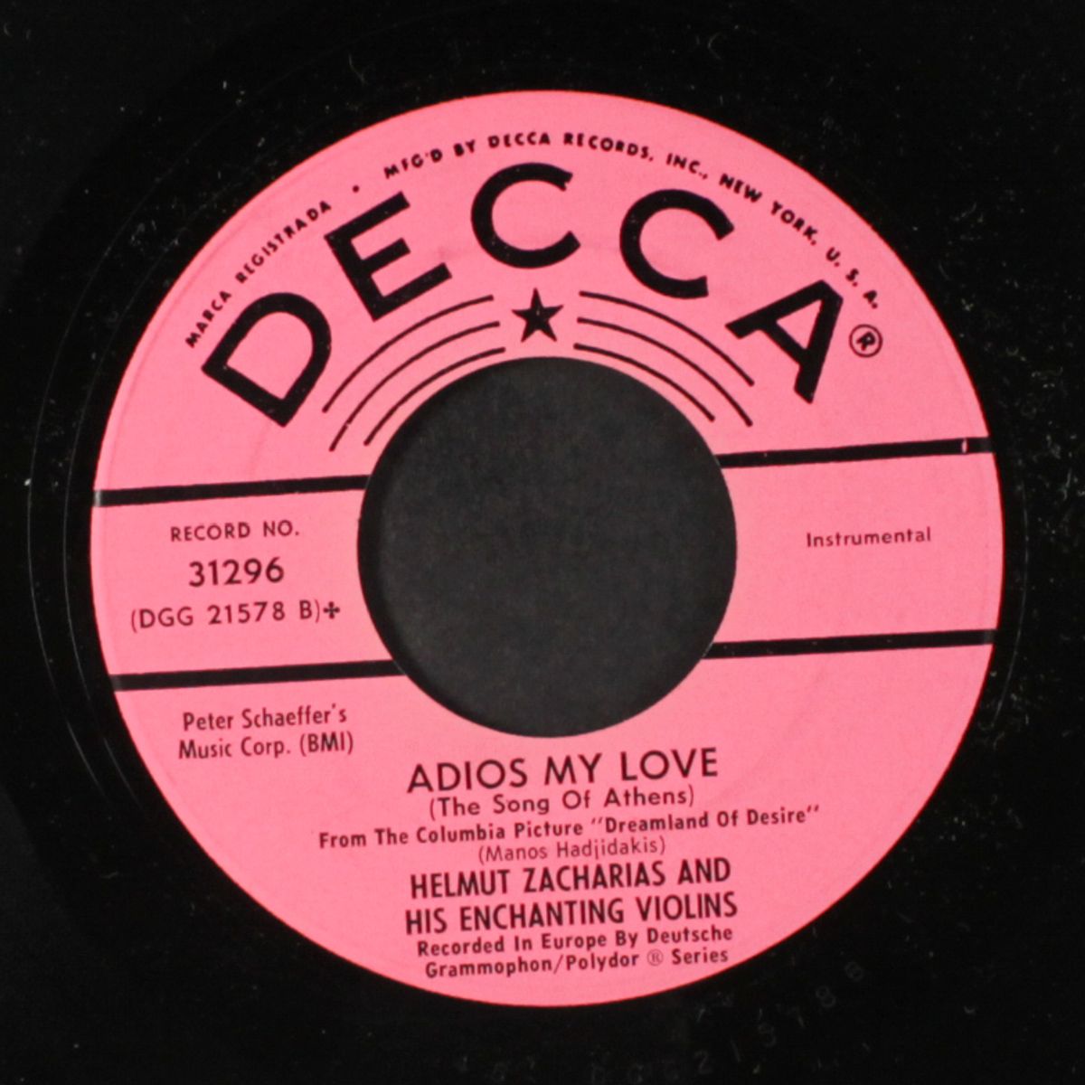 bermuda shorts / adios my love by HELMUT ZACHARIAS