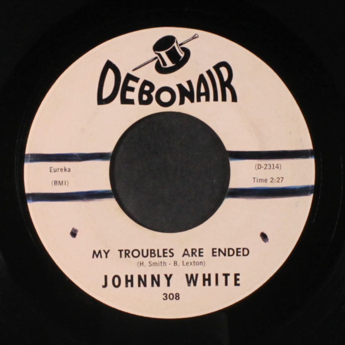 hey fox / my troubles are ended by JOHNNY WHITE