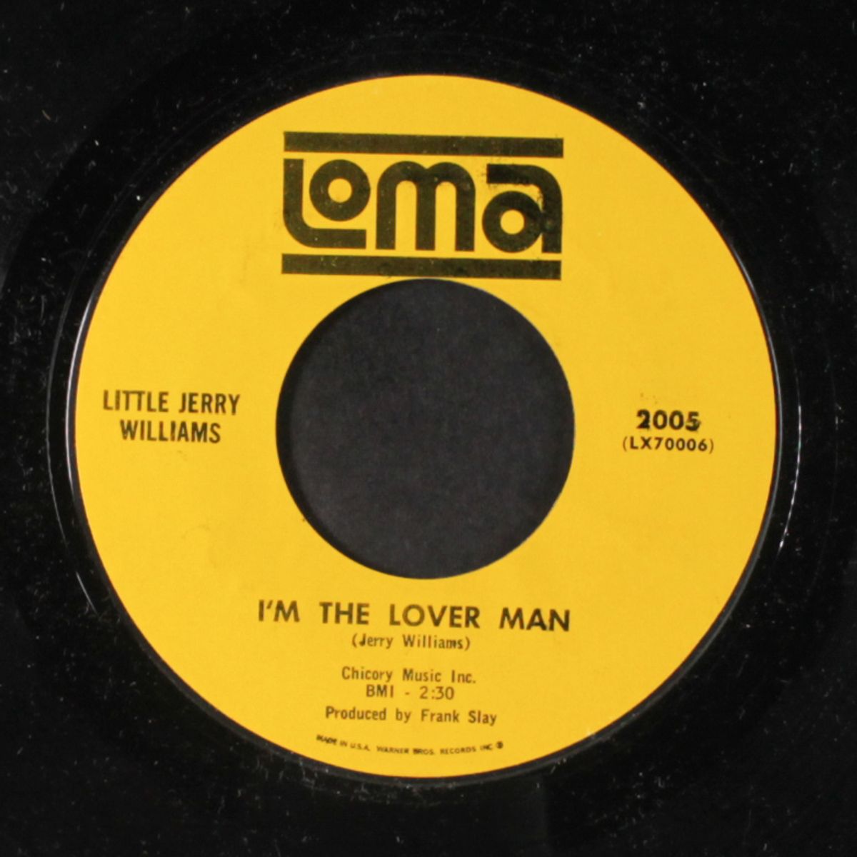 i'm the lover man by LITTLE JERRY WILLIAMS