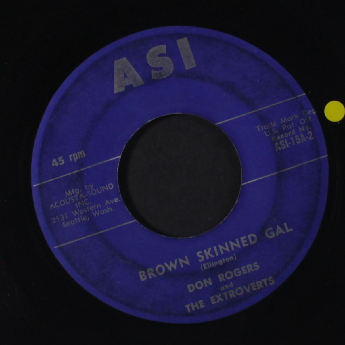 hey boy, hey girl / brown skinned gal by DON ROGERS & ANN TANNER