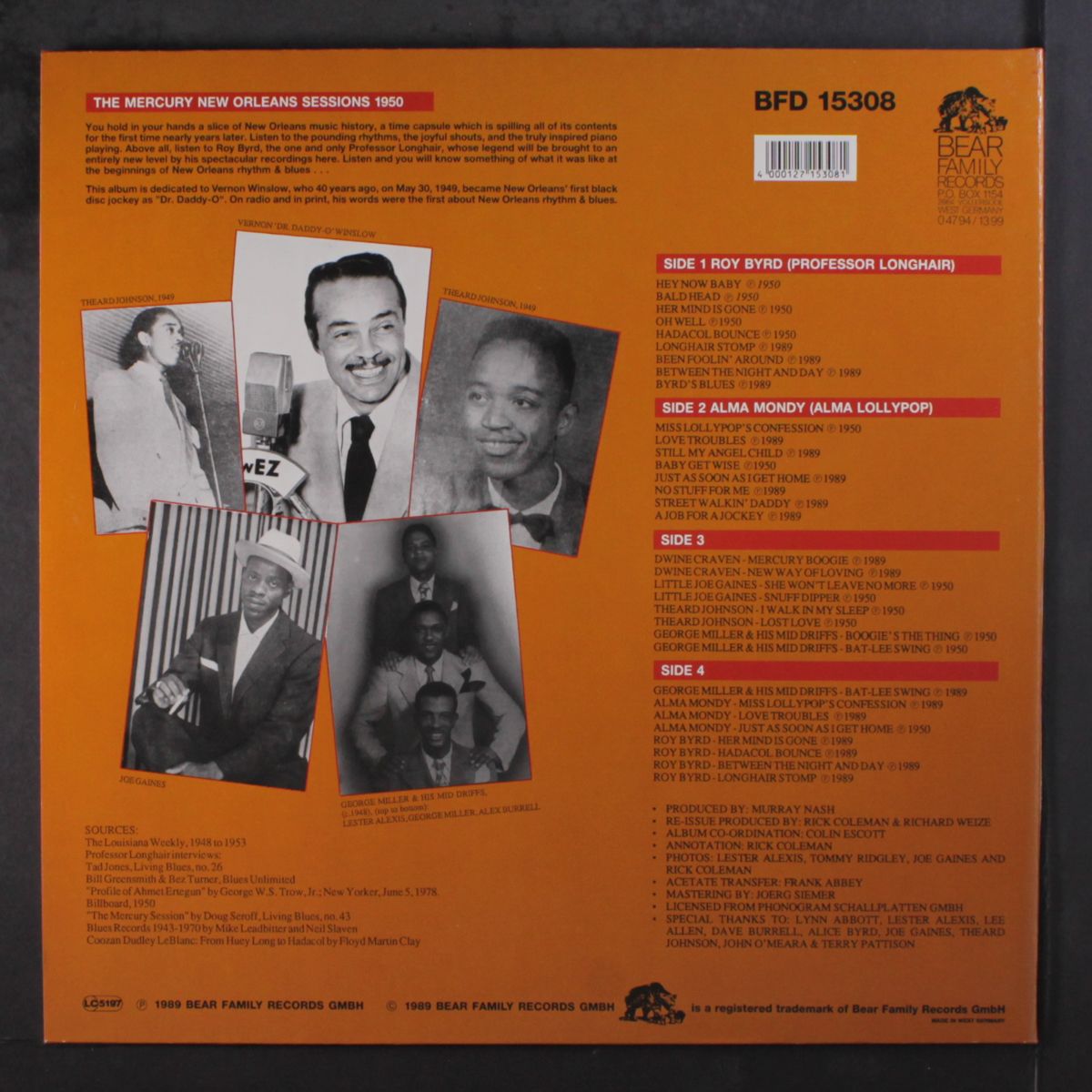 the new orleans sessions 1950 by VARIOUS