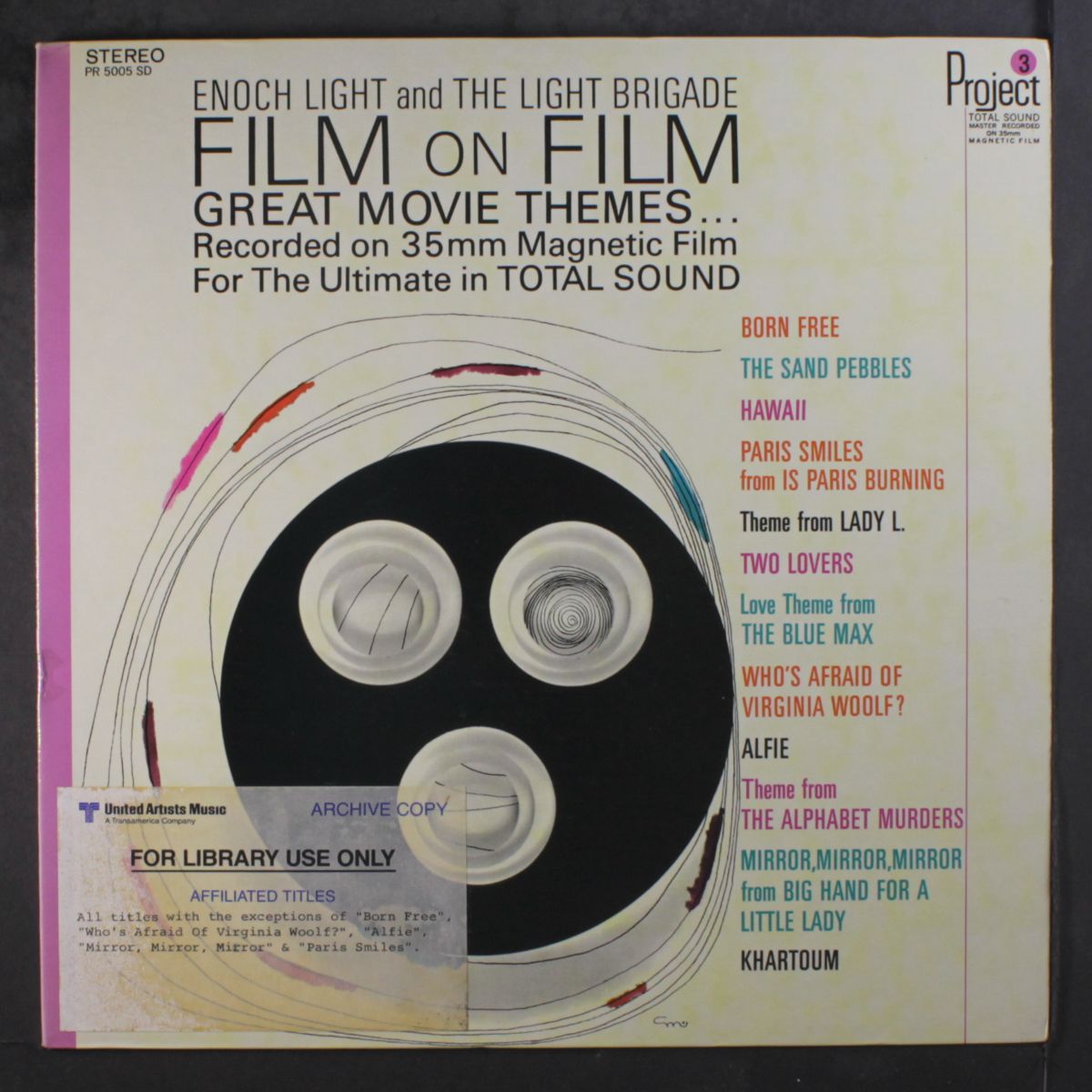 film on film-great movie themes by ENOCH LIGHT