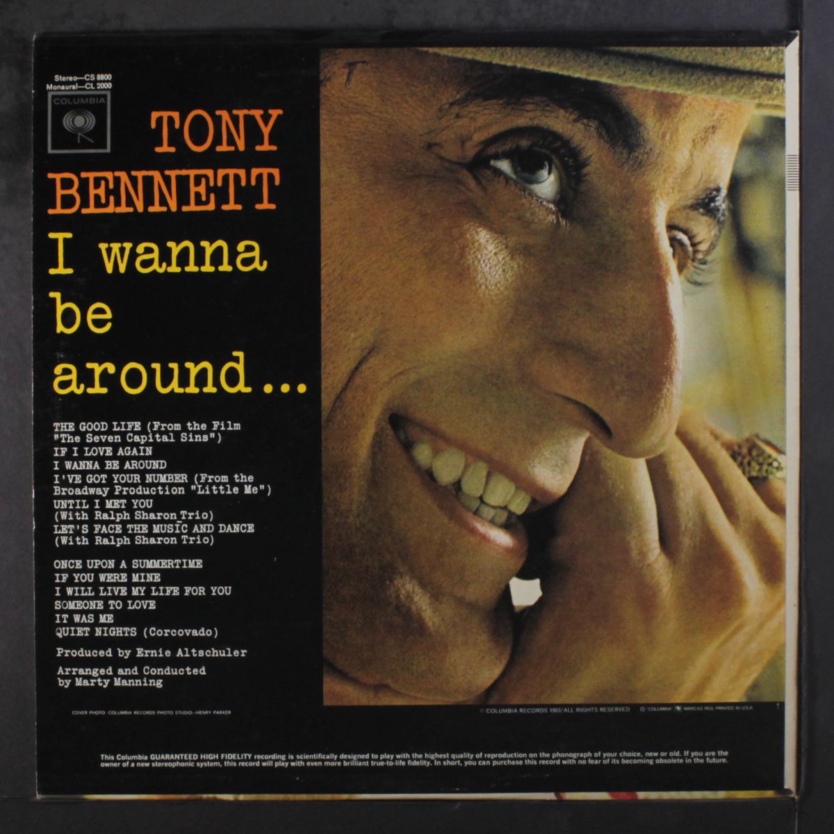 i wanna be around by TONY BENNETT