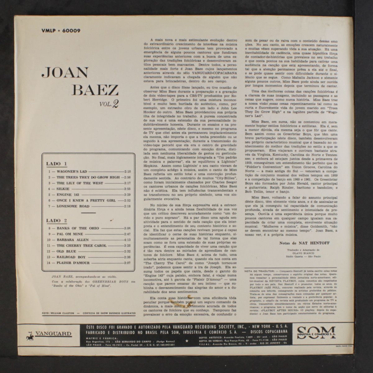 vol. 2 by JOAN BAEZ