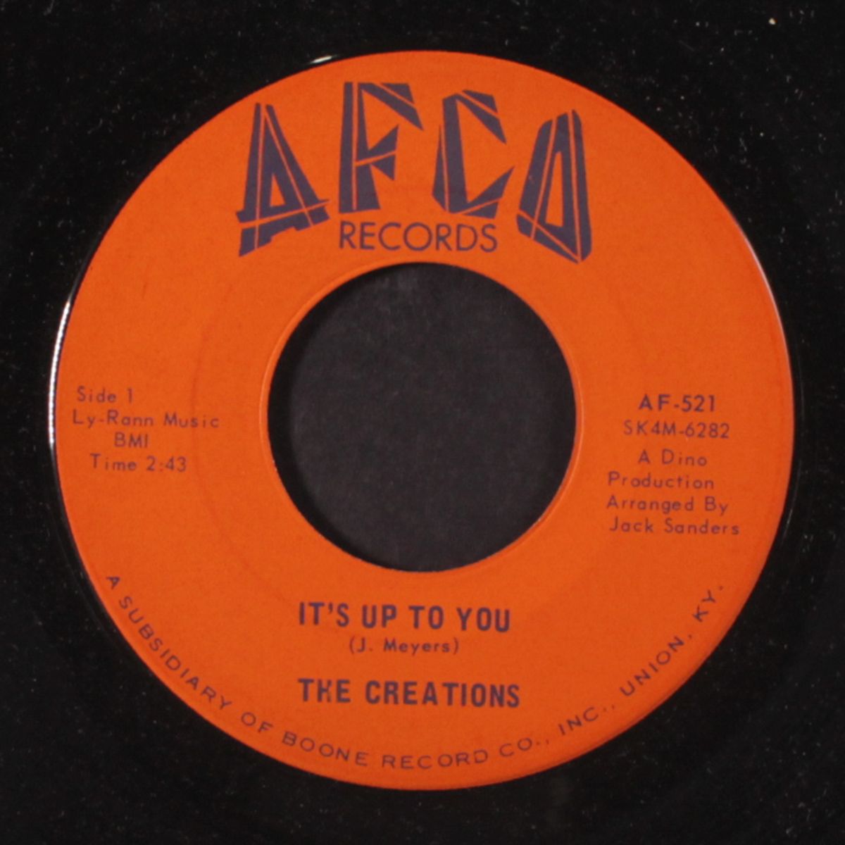 t'aint it the truth / it's up to you by CREATIONS