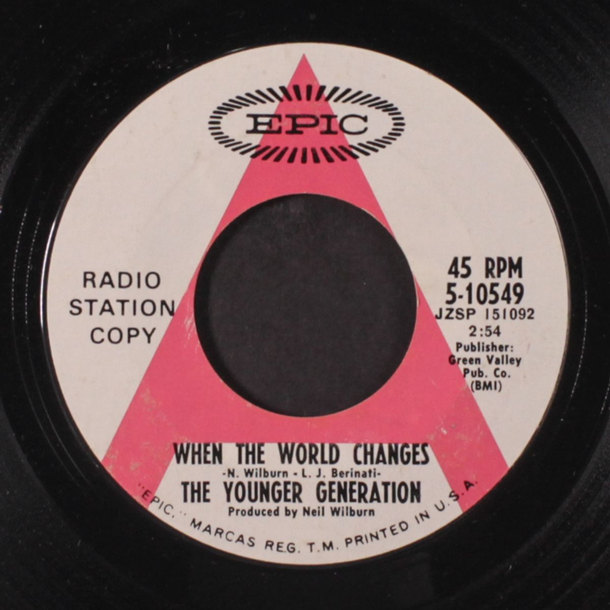when the world changes / there's a heartbreak somewhere by YOUNGER GENERATION