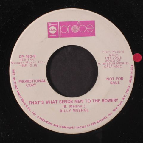 BILLY MESHEL