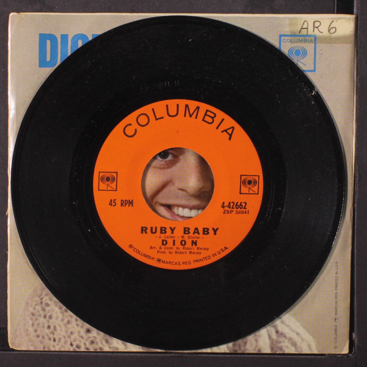 ruby baby / he'll only hurt you by DION