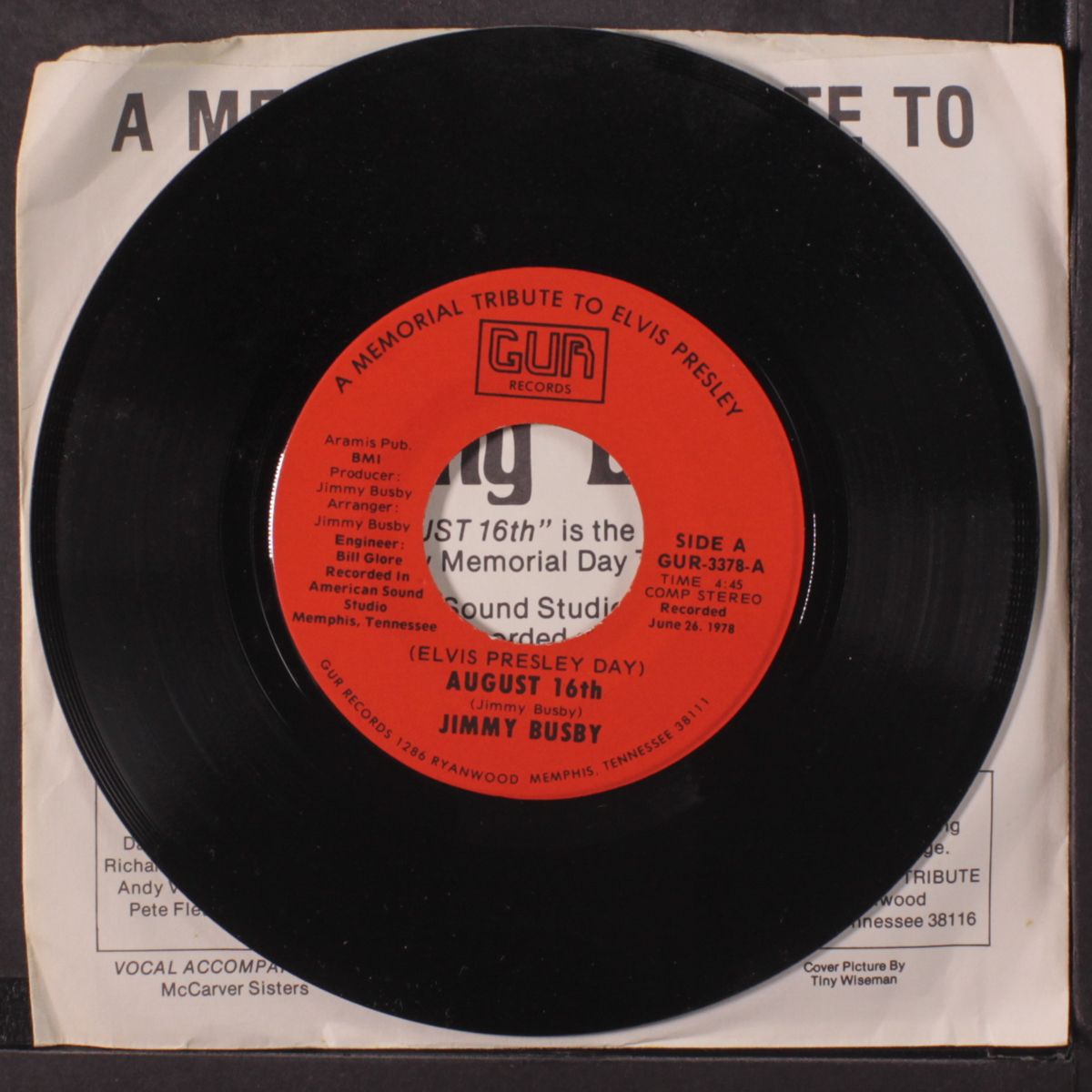 king elvis the greatest / august 16th by JIMMY BUSBY