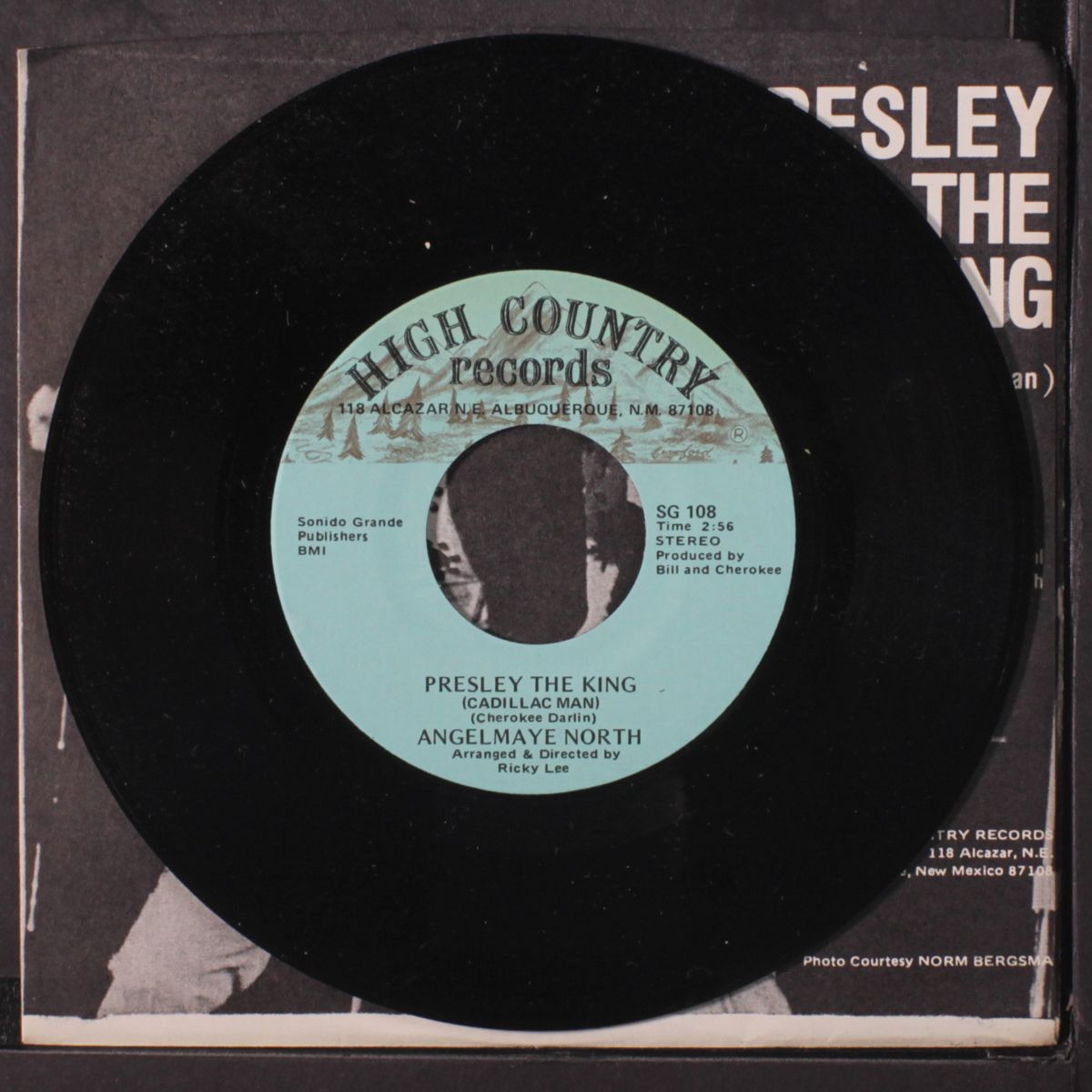 presley the king (cadillac man) / same by ANGELMAYE NORTH
