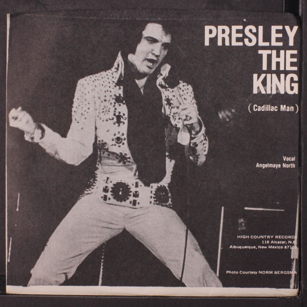 presley the king (cadillac man) / same by ANGELMAYE NORTH