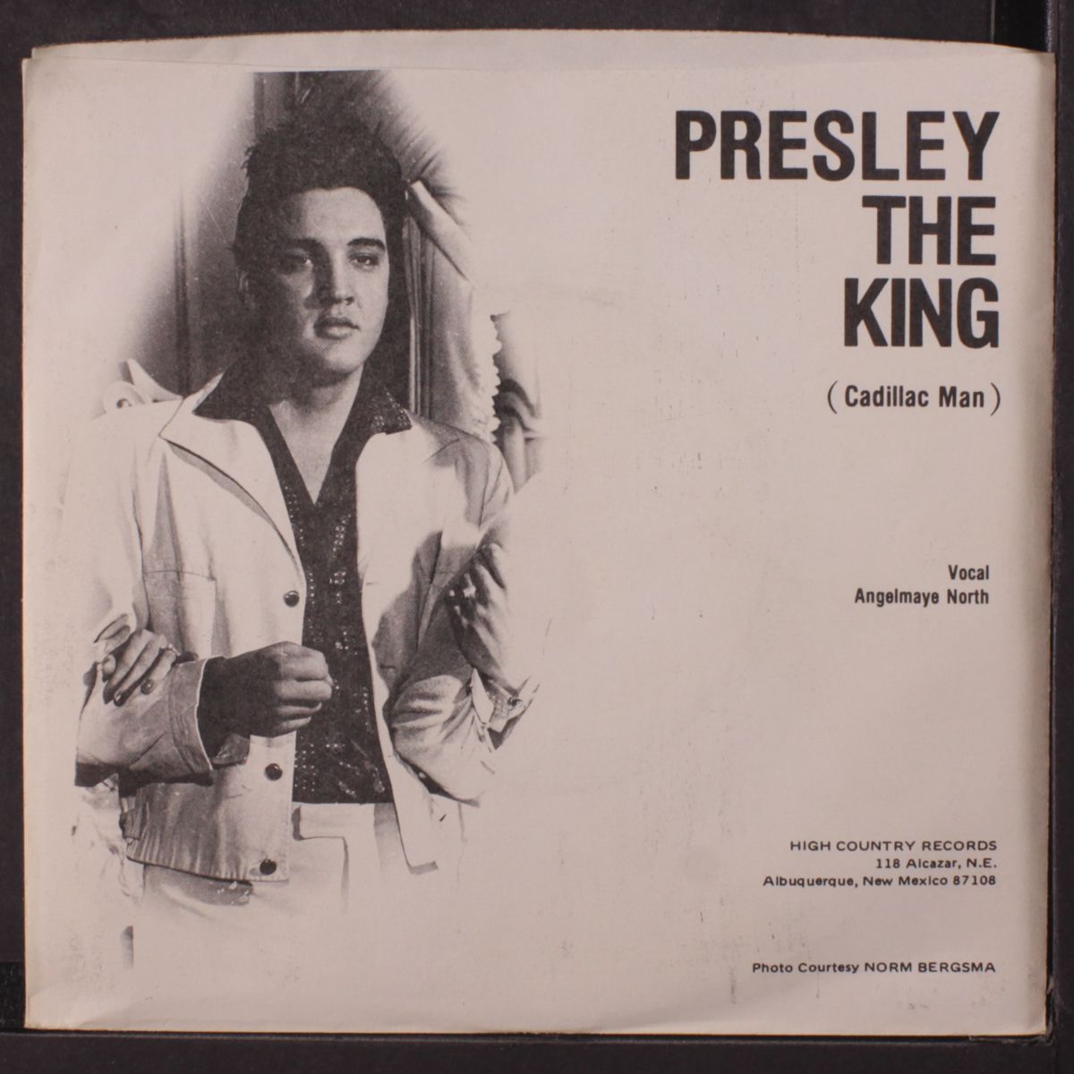 presley the king (cadillac man) / same by ANGELMAYE NORTH