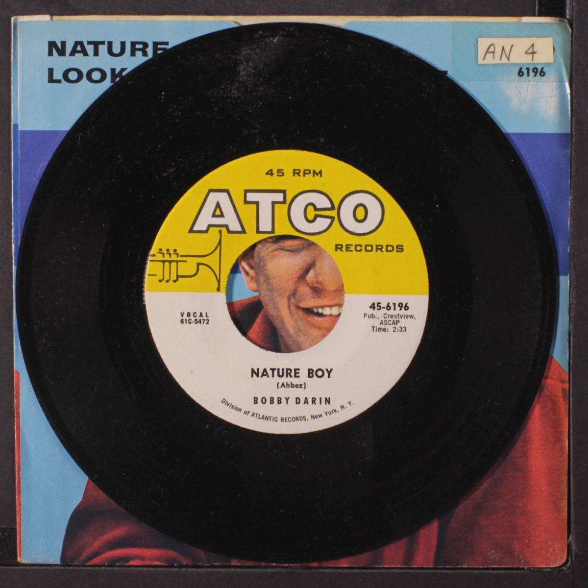nature boy / look for my true love by BOBBY DARIN
