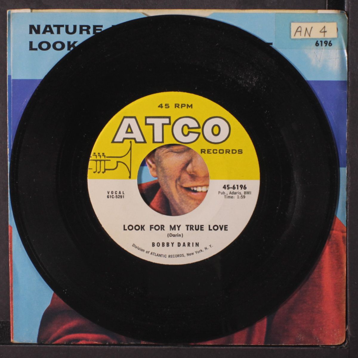 nature boy / look for my true love by BOBBY DARIN