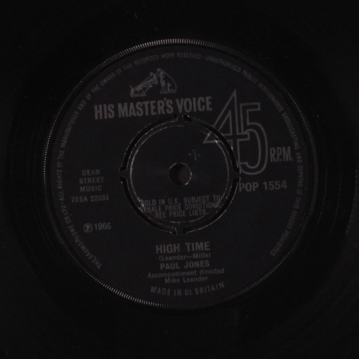 high time by PAUL JONES