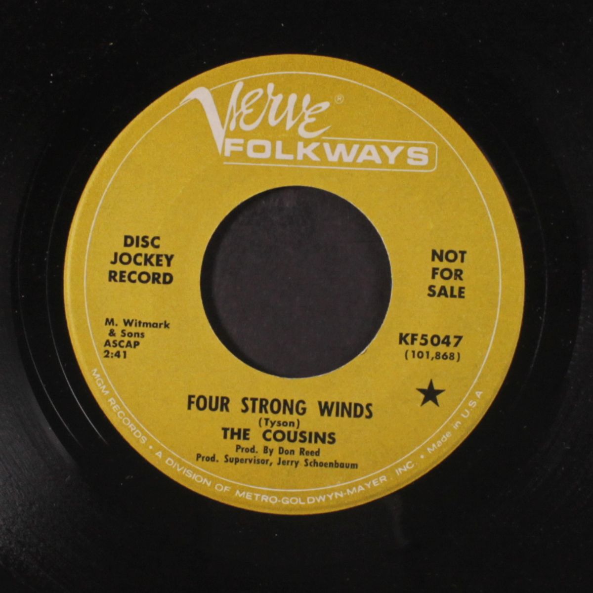 four strong winds / rich man's spiritual by COUSINS
