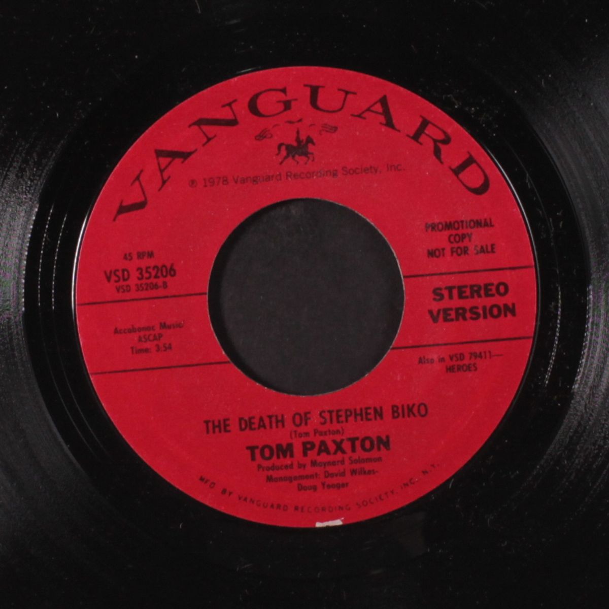 anita o.j. by TOM PAXTON