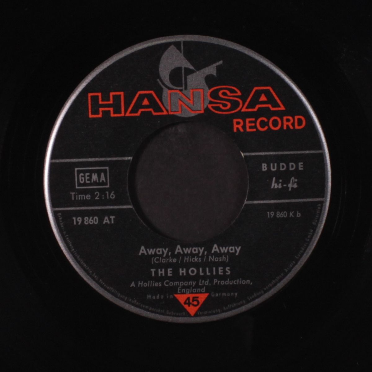 dear eloise / away away away by HOLLIES
