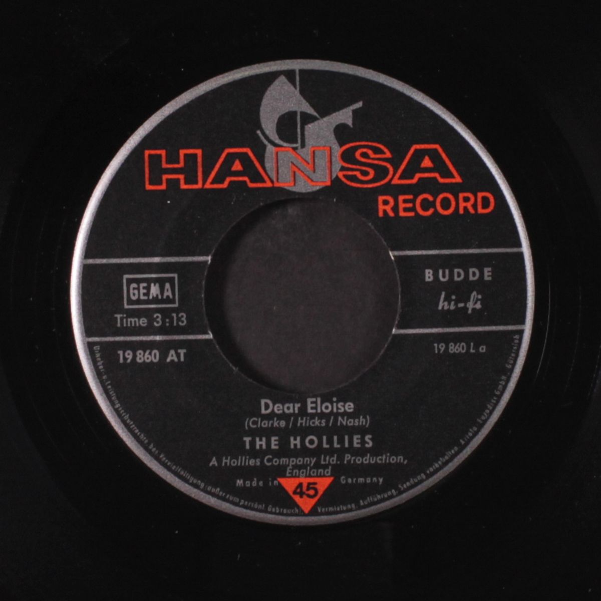 dear eloise / away away away by HOLLIES