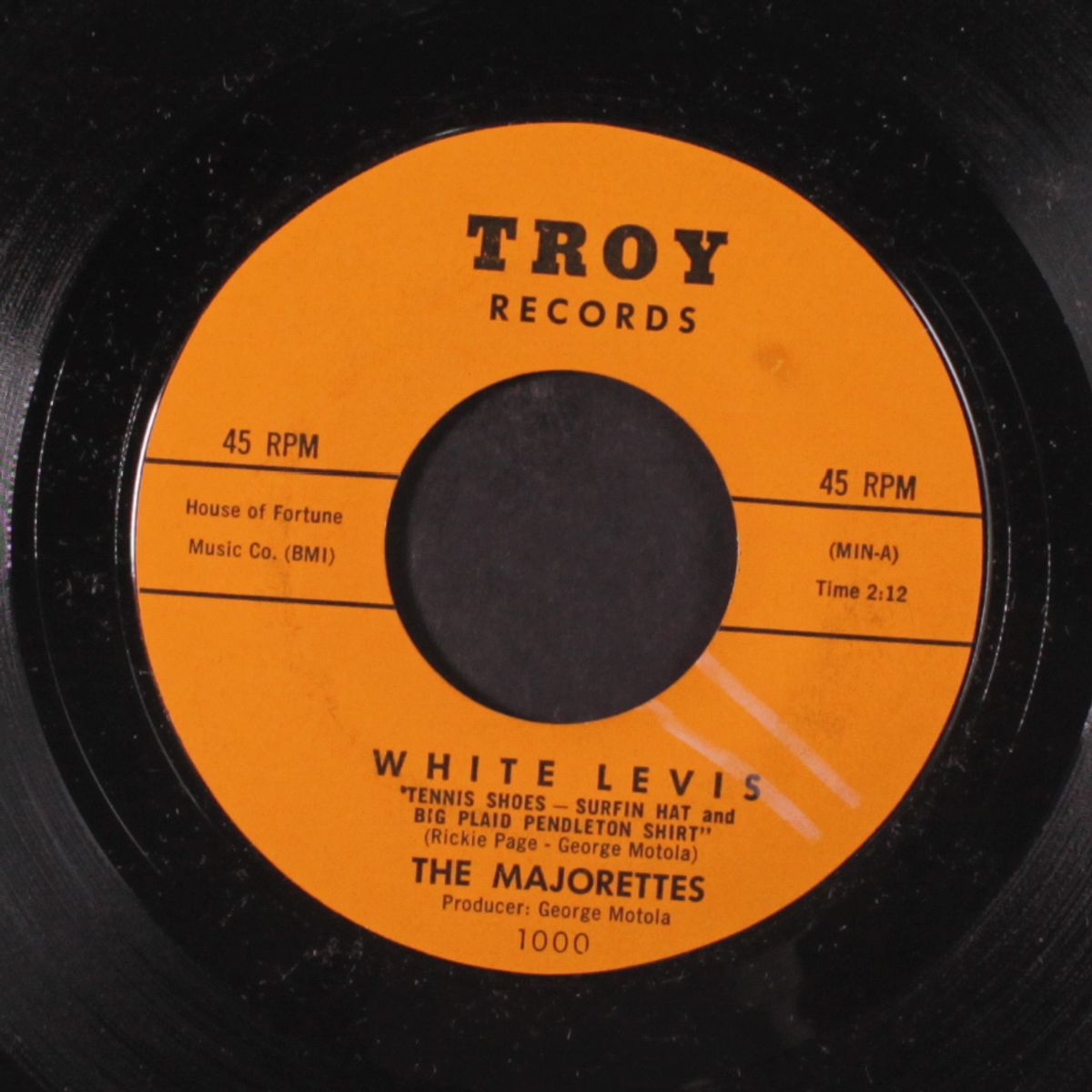 white levis / please come back by MAJORETTES