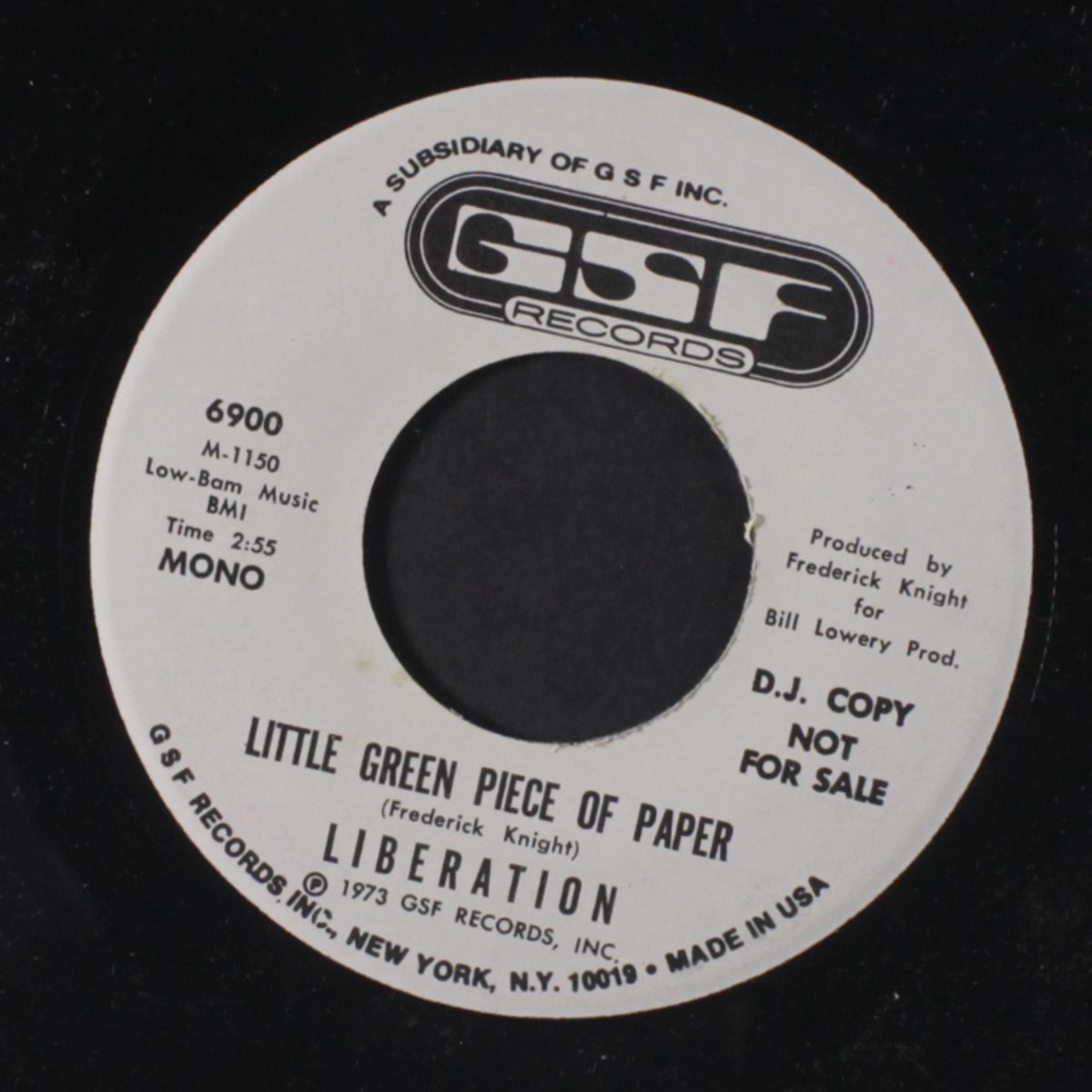 little green piece of paper / mono by LIBERATION