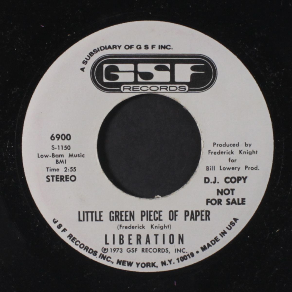 little green piece of paper / mono by LIBERATION