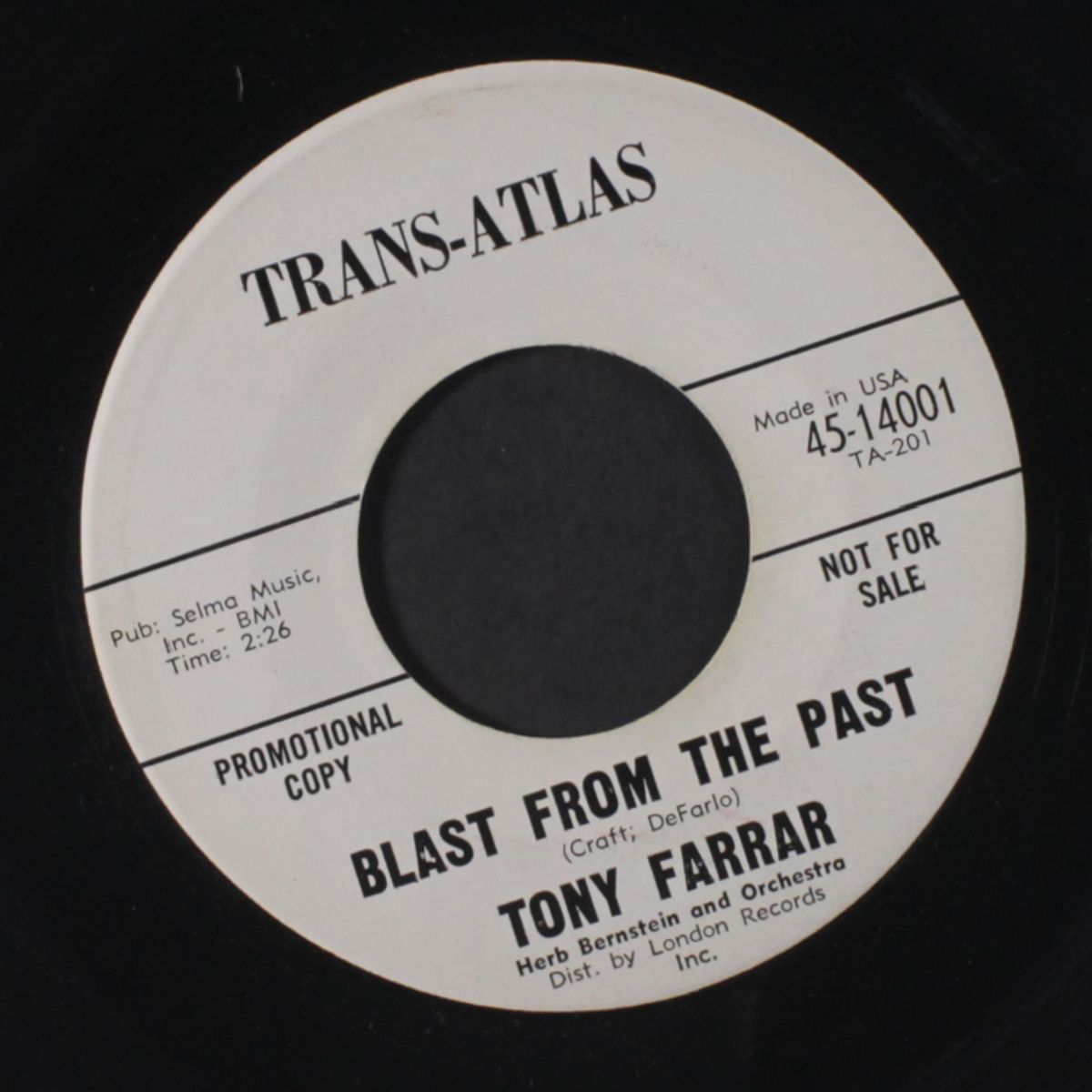 blast from the past / following you by TONY FARRAR
