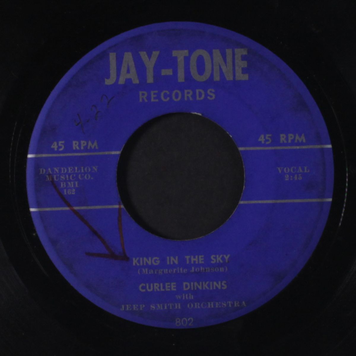 king in the sky / cherry red by CURLEE DINKINS