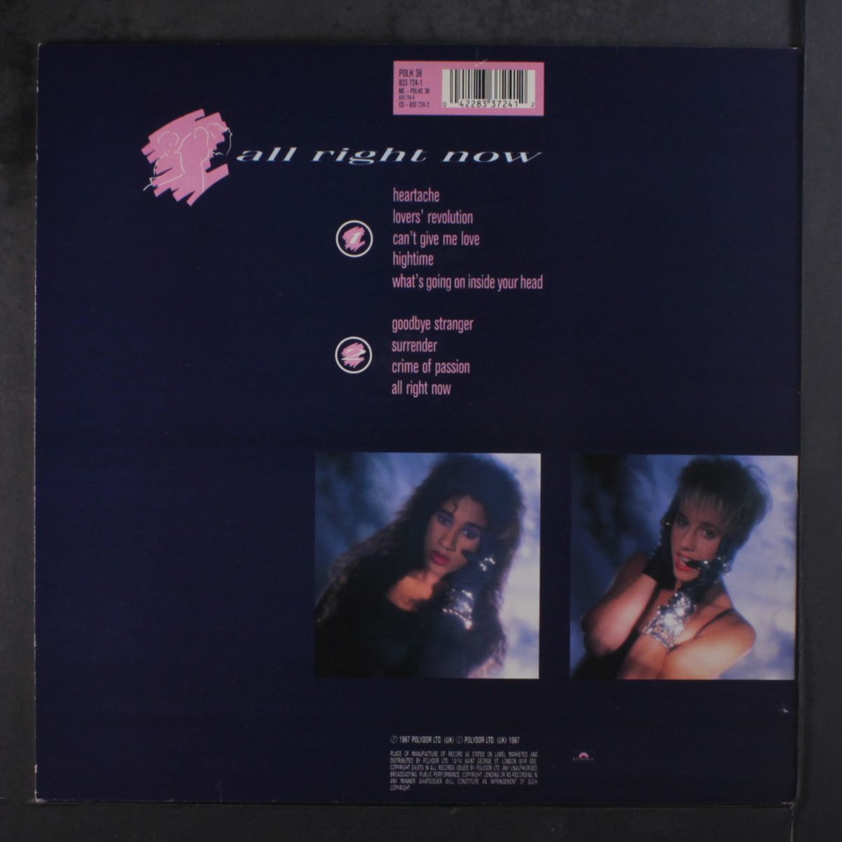 all right now by PEPSI & SHIRLIE