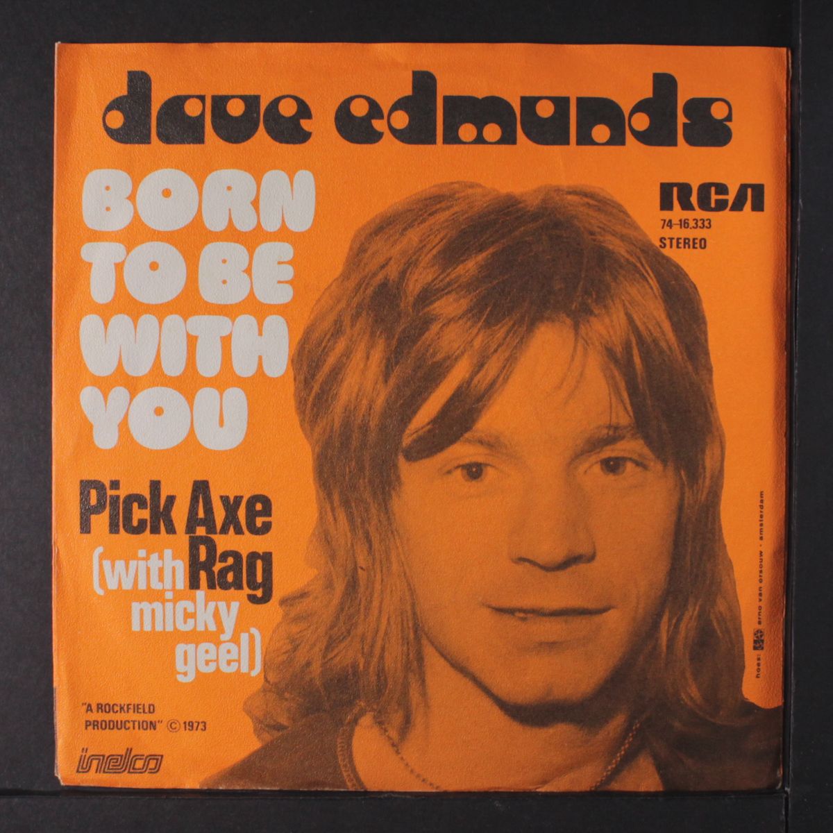 born to be with you / pick axe rag by DAVE EDMUNDS
