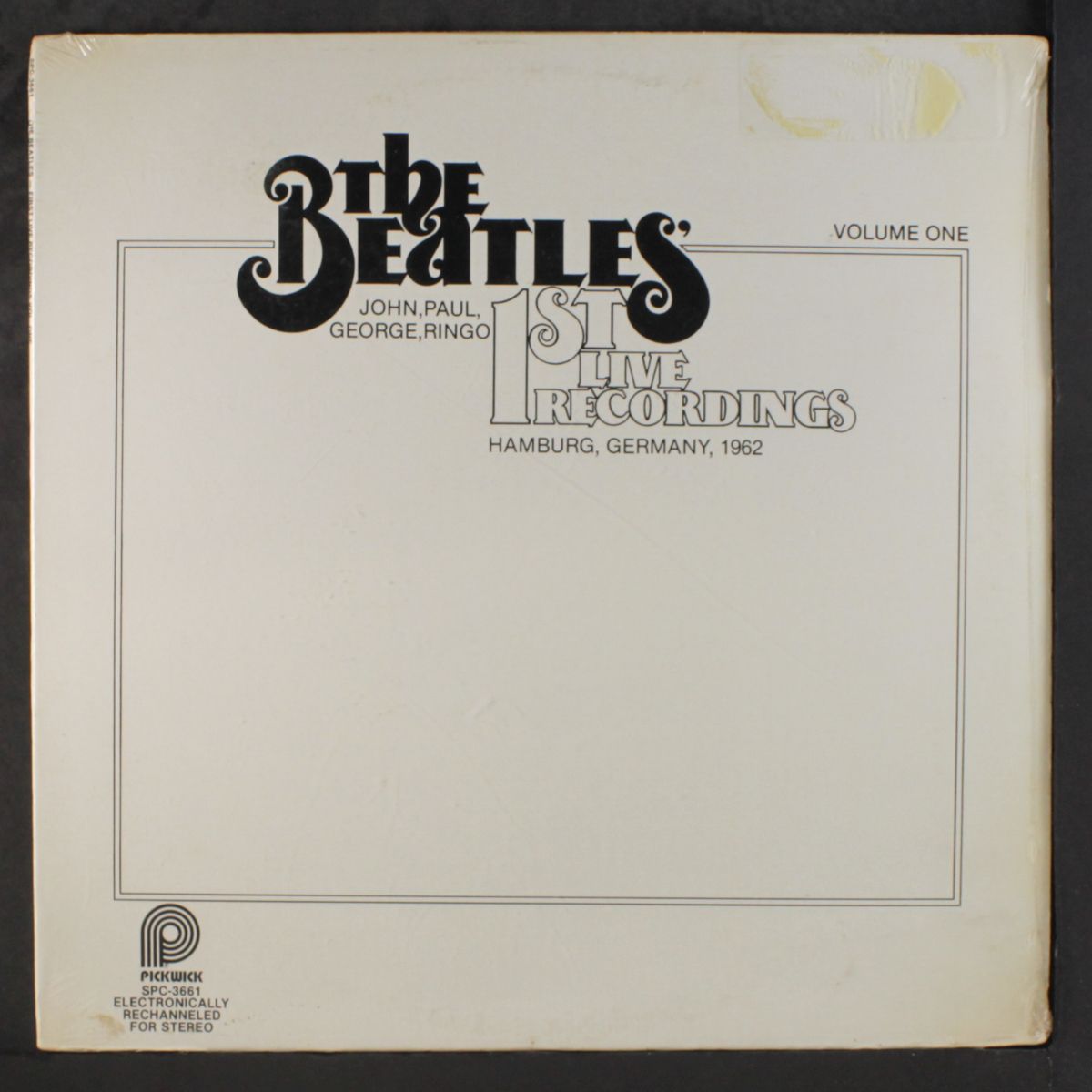 1st live recordings, vol. 1 by BEATLES